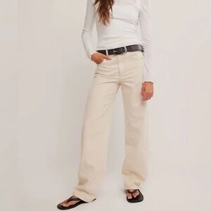 We The Free Cream Jeans